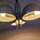 Midcentury Chrome Space Age Chandelier/Pendant Hillebrand, Germany, 1970s