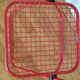 Pair of folding chairs Talin metal red