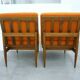 fauteils orange vintage