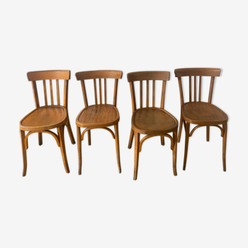 Lot de 4 chaises bistrot