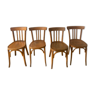 Lot de 4 chaises bistrot