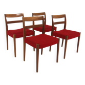 Set de 4 chaises en teck "Garmi", Nils Jonsson, Troeds, Suède, 1960