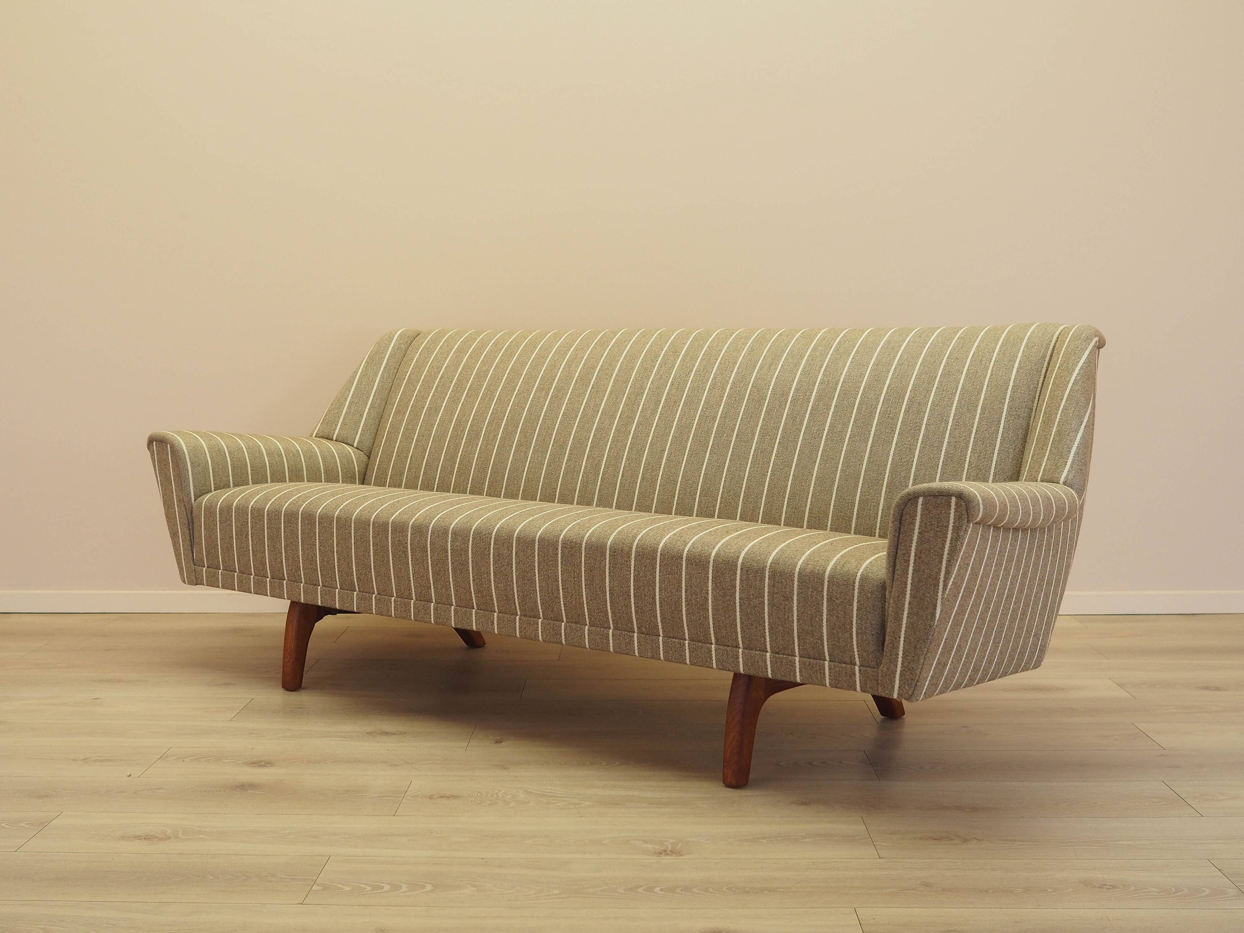 Beige sofa, Danish design, 1970s, made in Denmark