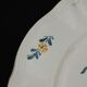 Large round earthenware dish by Digoin Sarreguemines model Yann