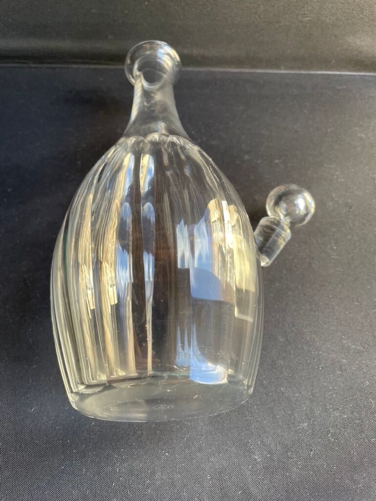 Baccarat decanter stamped XXth