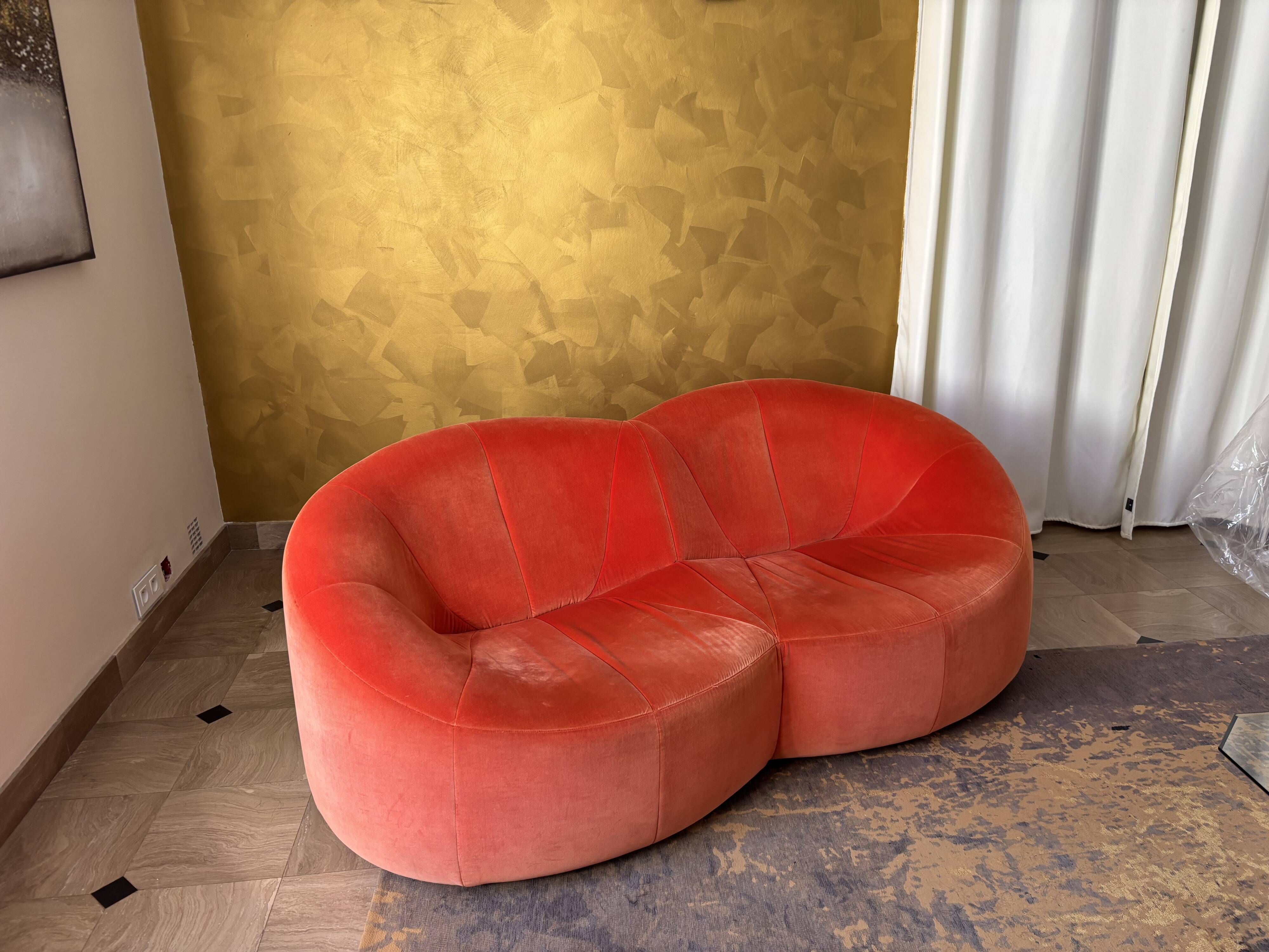 Pierre Paulin Pumpkin Sofa
