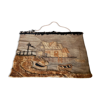 Papier peint tigre | Œil du tigre panoramique