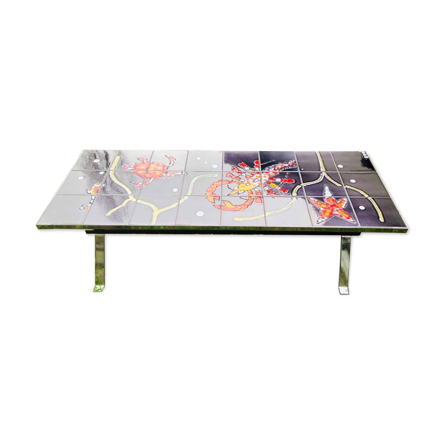 Coffee table Ceramic Adri 70s