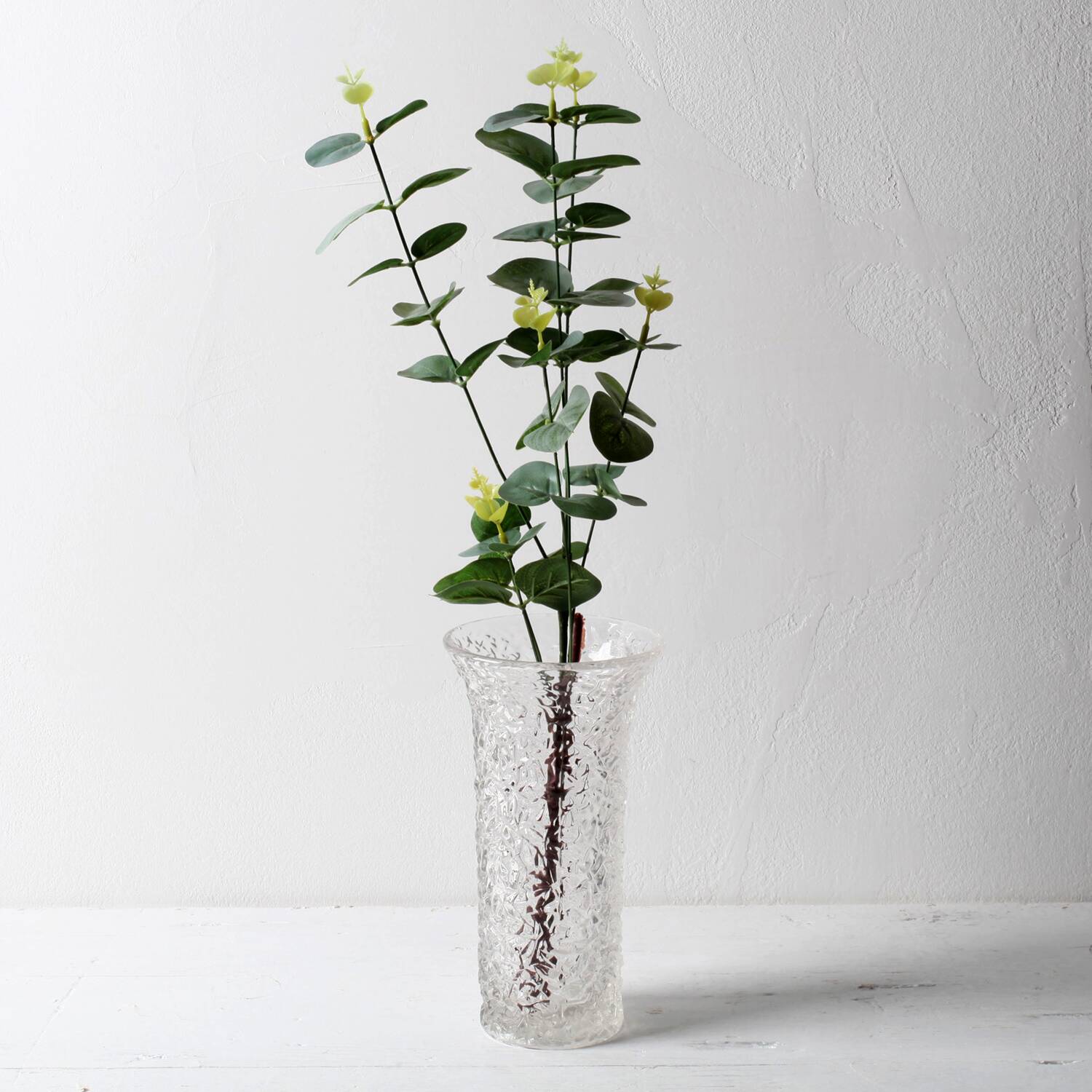 Pressed Glass Vase by Václav Hanuš / Libochovice / Czech Republic / 1970