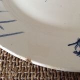 Plat rond terre de fer
