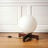 Globe floor lamp
