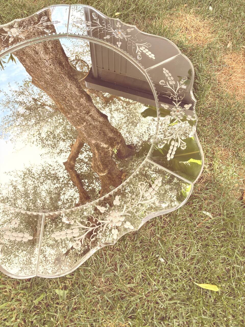 Ancient Venetian mirror