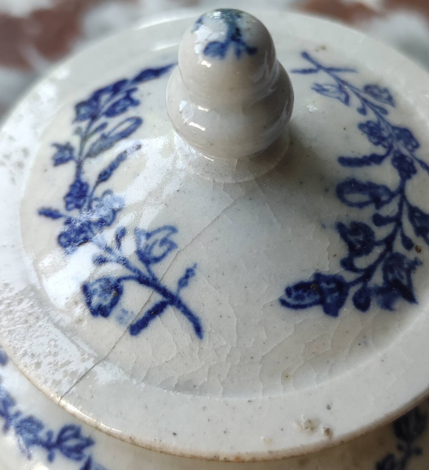 Old small Saint Uze teapot