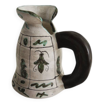 Ancienne Carafe en Céramique Signée Jérôme Massier