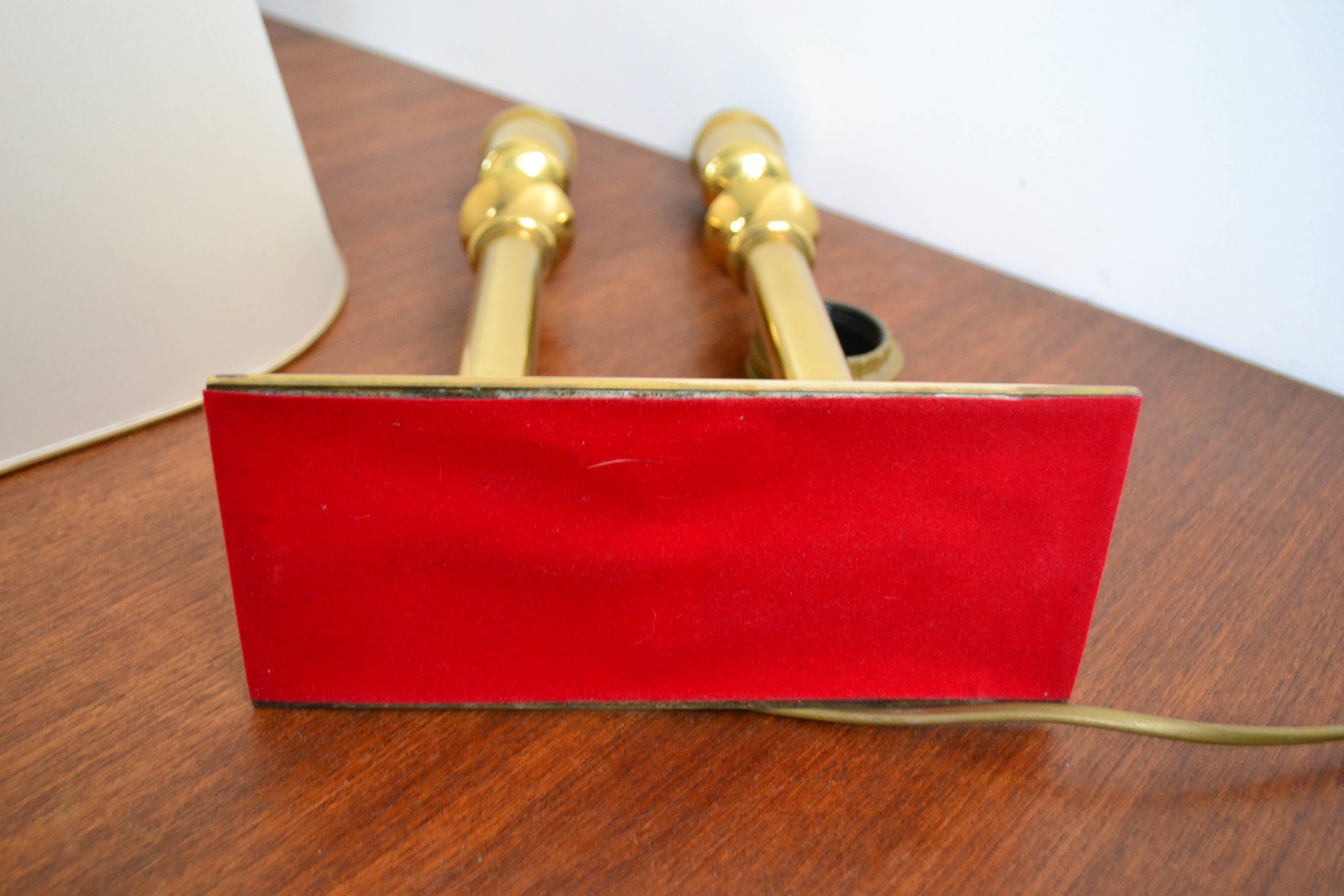 Vintage Deknudt column lamp from the 1970s