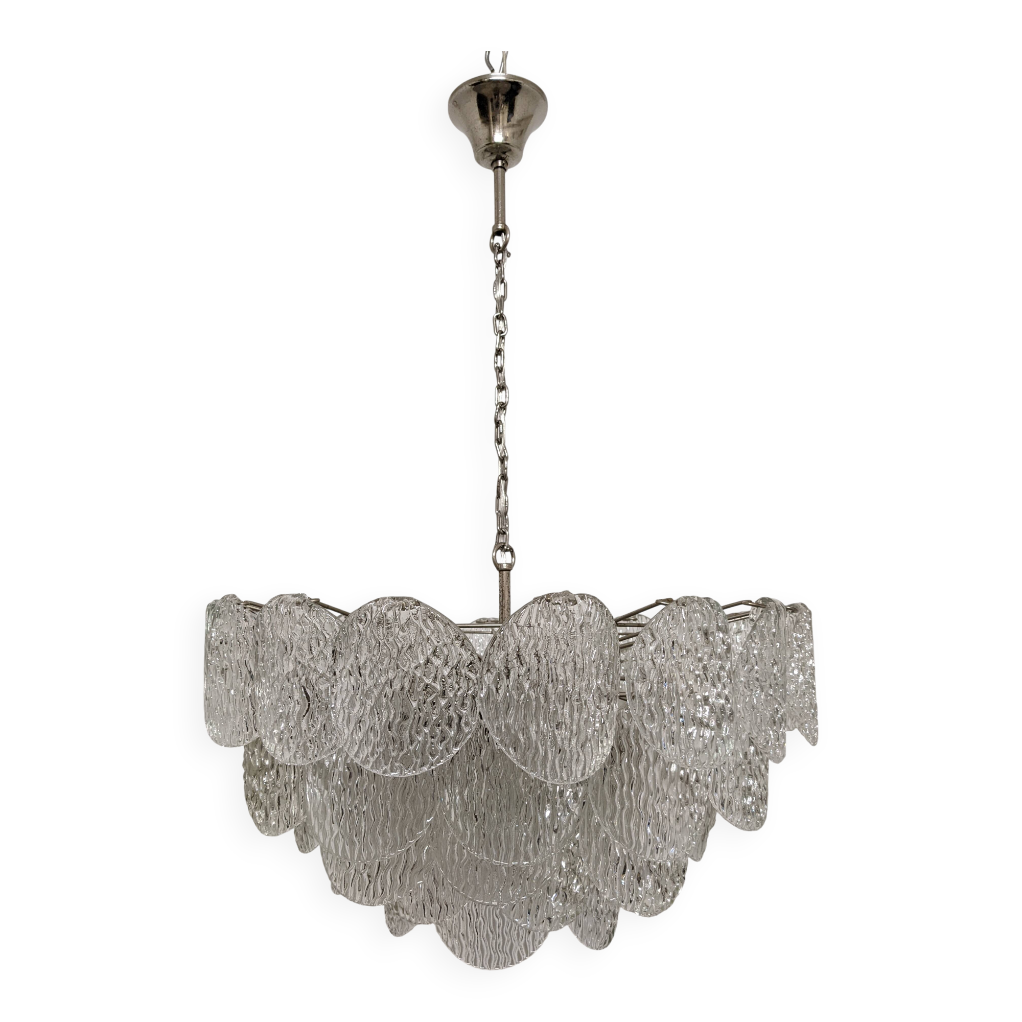Murano glass chandelier by JT Kalmar circa 1970