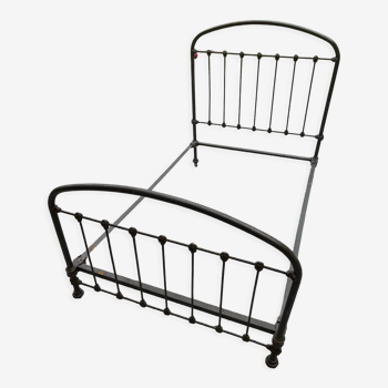 Cast iron and wrought iron bed 1950