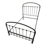 Cast iron and wrought iron bed 1950