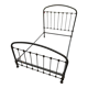 Cast iron and wrought iron bed 1950
