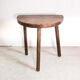 Tabouret tripode en bois