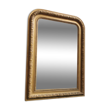 Mirror 90 x 66 cm Louis Philippe old gilded
