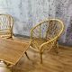 Rattan lounge