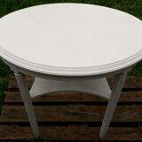 Oval table late 19th century wooden