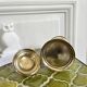 Round brass box