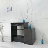 Industrial office Roneo in raw metal