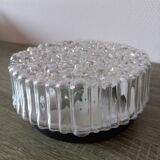 Vintage bubbled glass ceiling light
