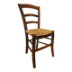 Wooden straw chair