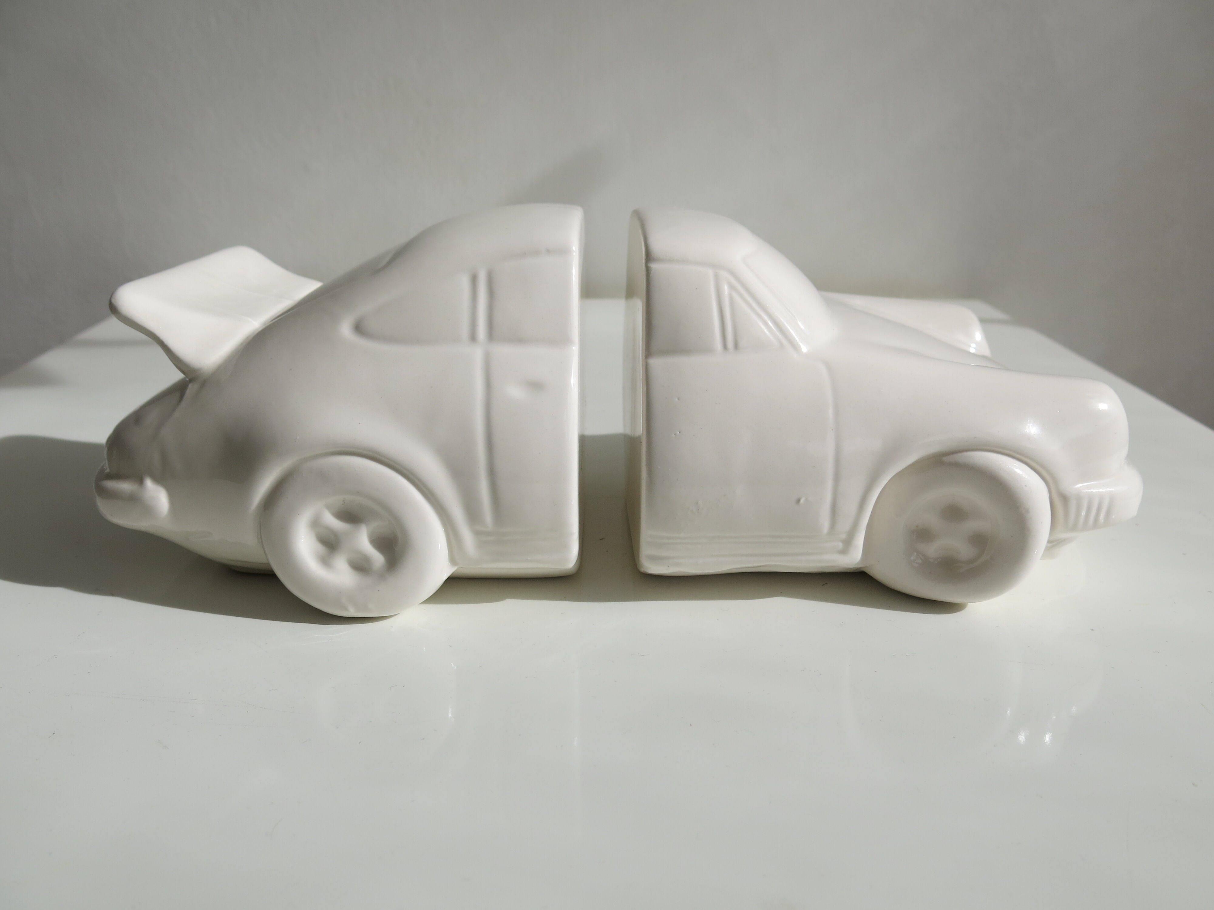 Pair of vintage Porsche 911 bookends