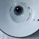 Chandelier enamelled sheet metal