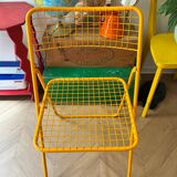Chaise pilante jaune de Niels Gammelgaard pour IKEA 80's