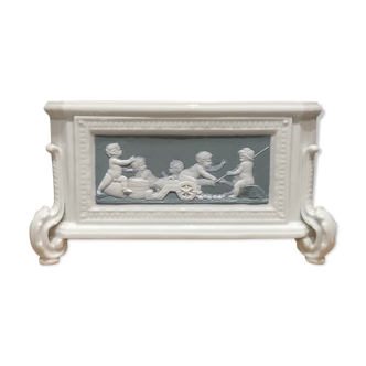 Louis XVI and Wedgwood style porcelain planter