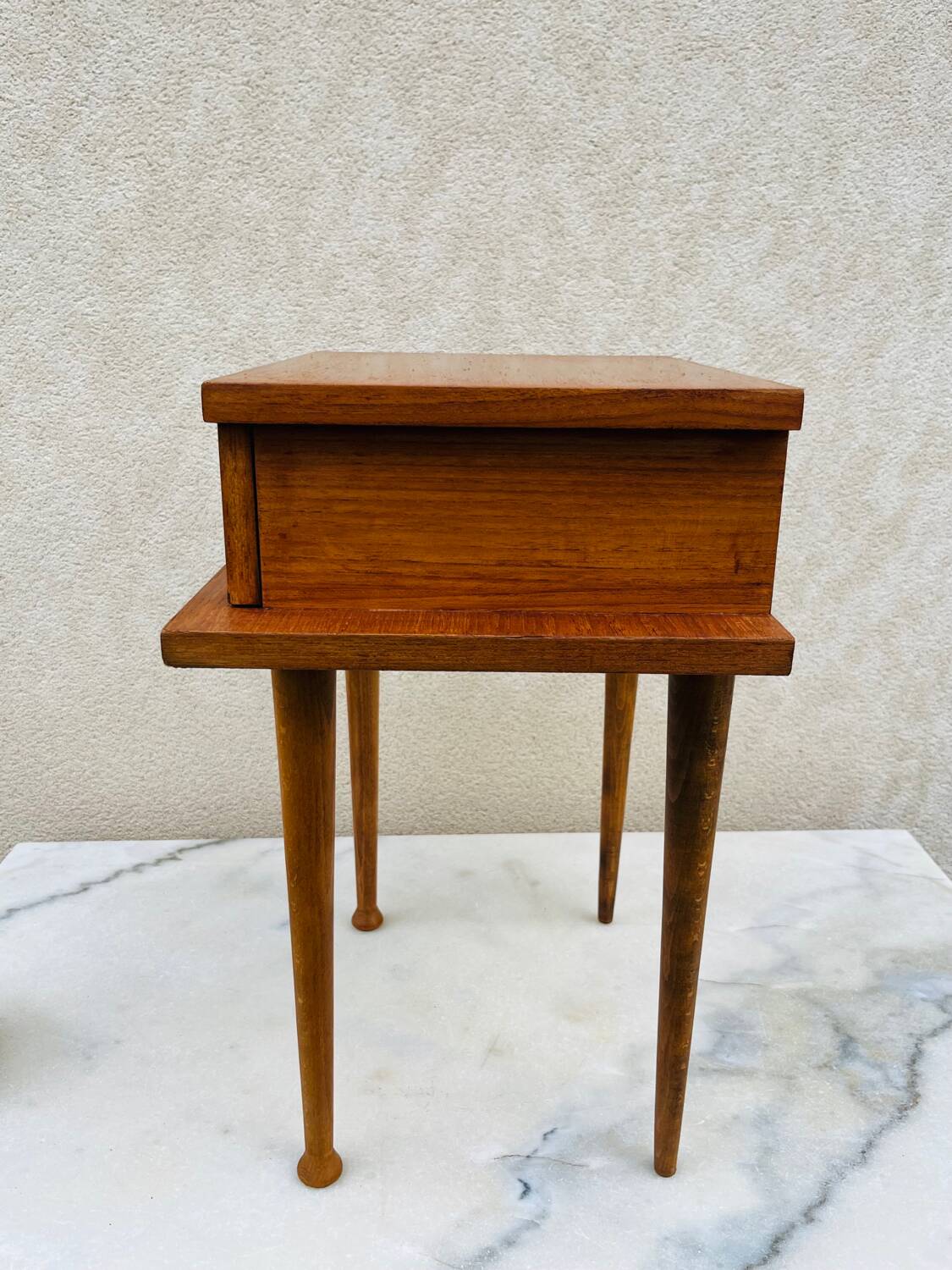 60s bedside table