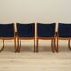 Set of four beech chairs, Danish design, 1950s, designer: Holger Jacobsen,