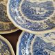 6 flat plates Burgenland blue Villeroy & Boch