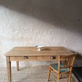Restored farmhouse dining table