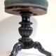 Napoleon III piano stool - tripod, doe feet