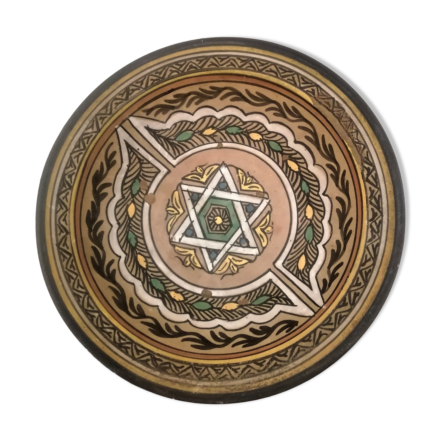 Moroccan dish. Late nineteenth, early twentieth