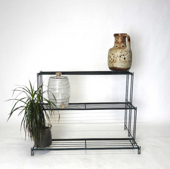 Steel factory stairs