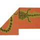 Crocodile runner - tomato (wool)