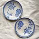 Earthenware saucers or coasters