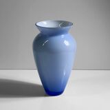 Italian Murano Pastel Blue Vase -1970s
