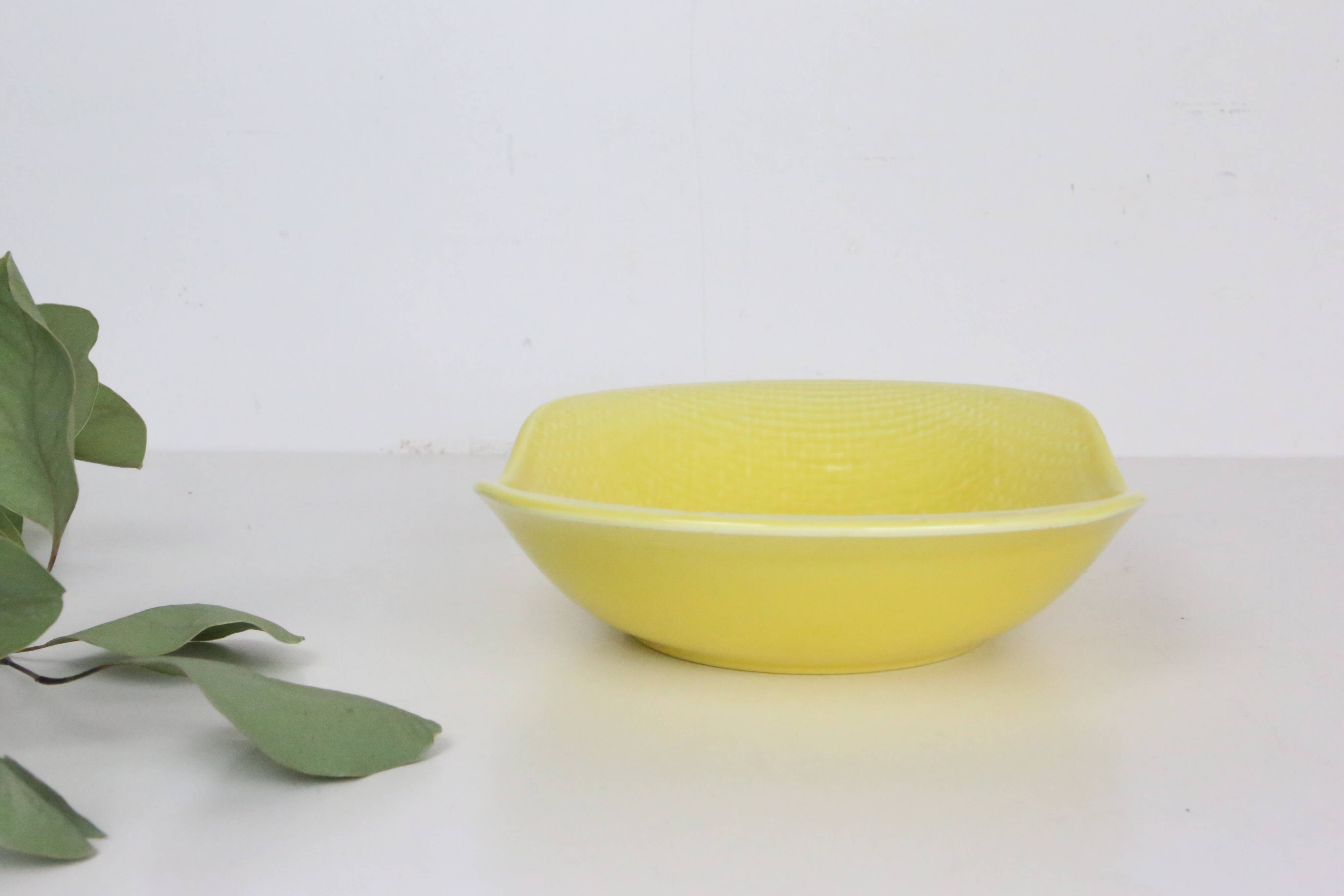 Salins ceramic bowl, 70', French manufacture