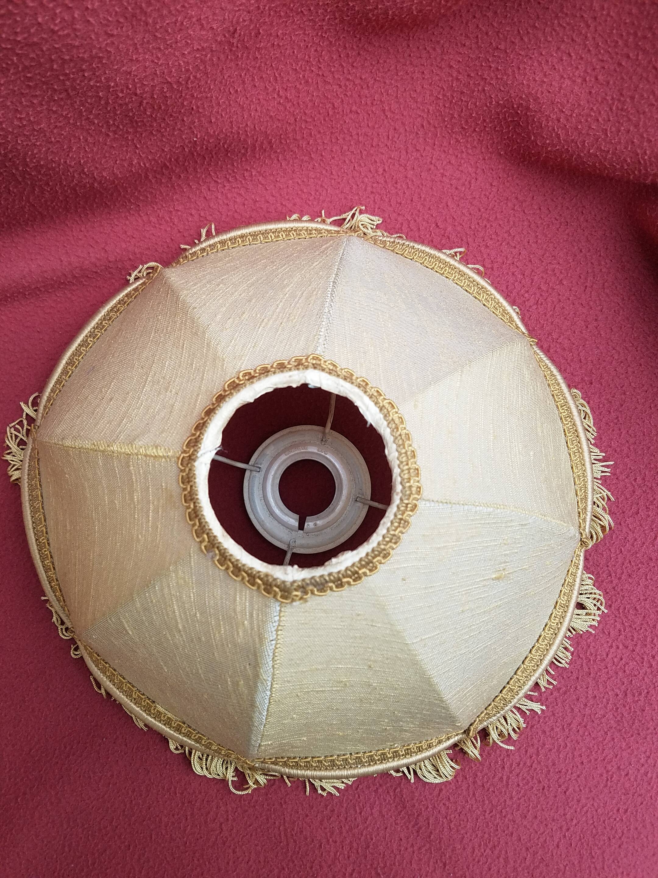 26cm fringed lampshade