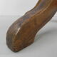 Oak office chair with spring mechanism and armrests