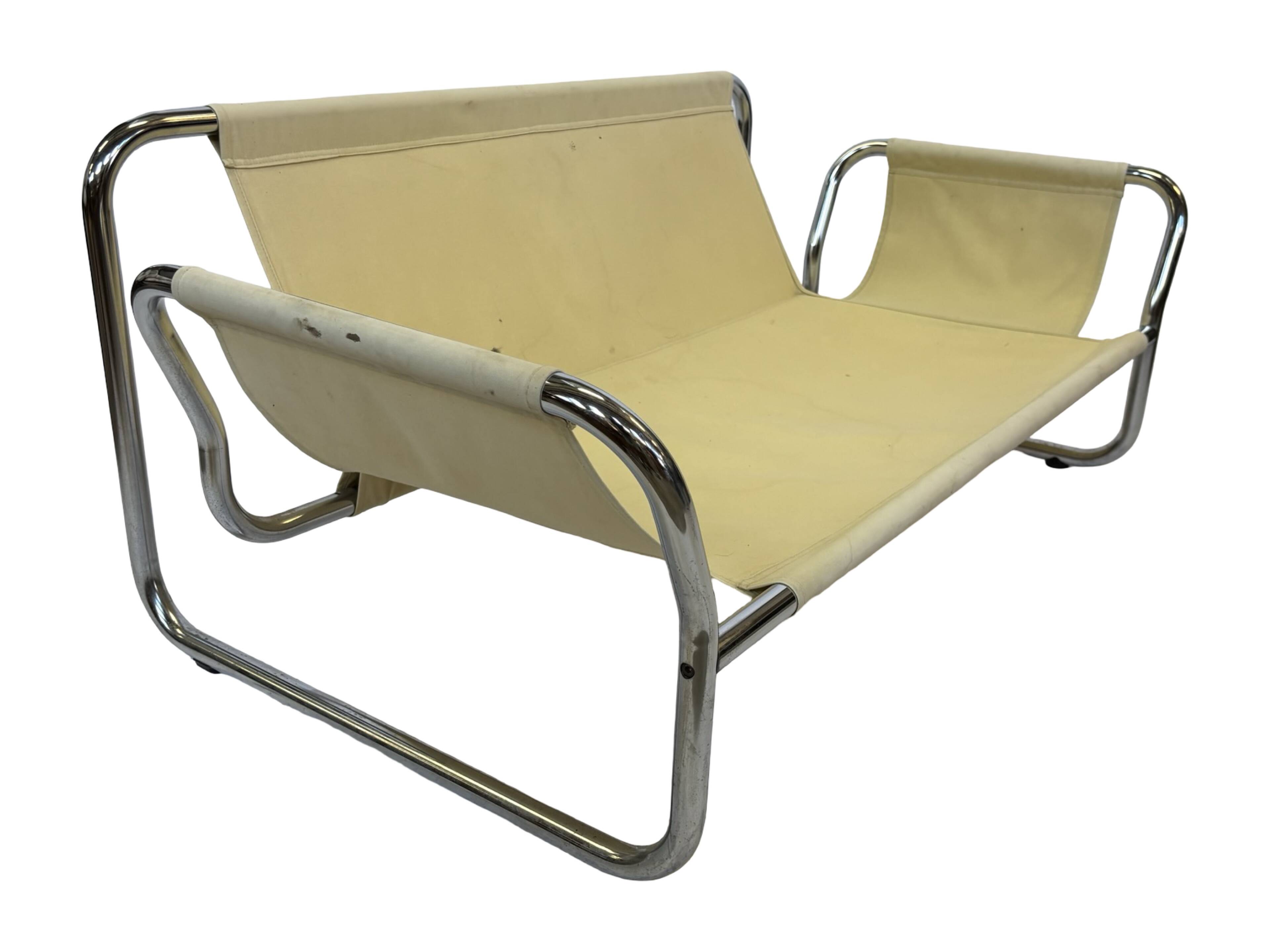 Vintage bauhaus bench Johan Bertil Borkum 80s Ikea