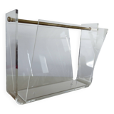 David Lange magazine rack for Roche Bobois 1970